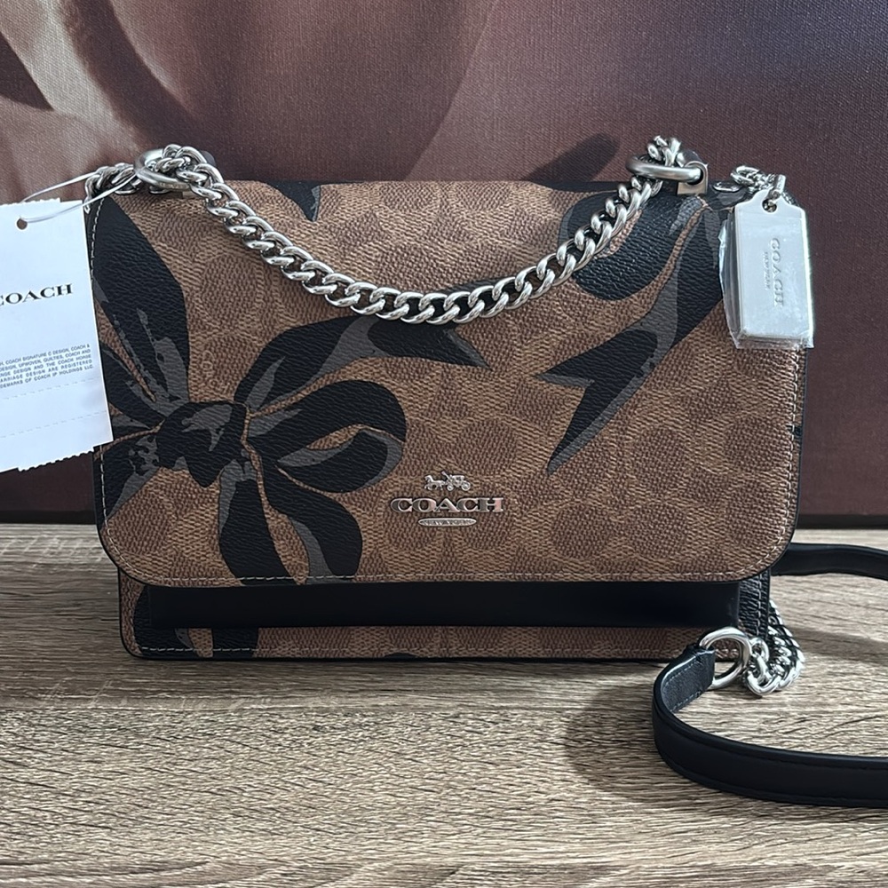 Coach Klare Crossbody Bow Print 🎉 NWT